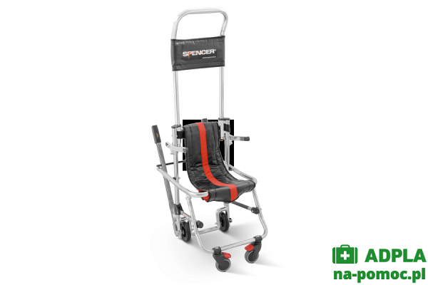 krzesło ewakuacyjne transportowe skid ok b max z podłokietnikami do 250 kg spencer spencer sprzęt ratowniczy 2